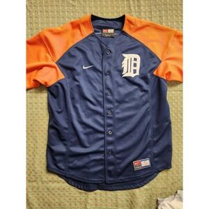 Vintage Detroit Tigers Jersey Men Medium Nike Kirk Gibson 23 Stitched